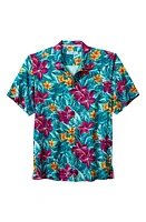 Tommy Bahama Tropics Floral Silk Camp Shirt Meditate at Nordstrom,