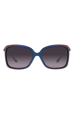 Oakley Wildrye 61mm Prizm Gradient Butterfly Sunglasses in Purple at Nordstrom