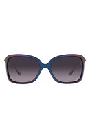 Oakley Wildrye 61mm Prizm Gradient Butterfly Sunglasses in Purple at Nordstrom