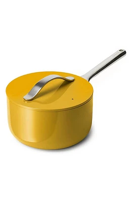 CARAWAY Nonstick Ceramic 3-Quart Sauce Pan with Lid in Marigold at Nordstrom