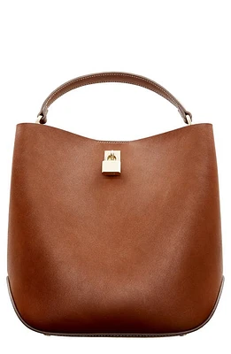 MANGO Padlock Shopper in Faux Leather at Nordstrom