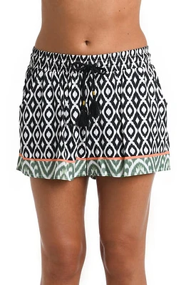 La Blanca Beach Cover-Up Shorts in Black at Nordstrom, Size X-Small