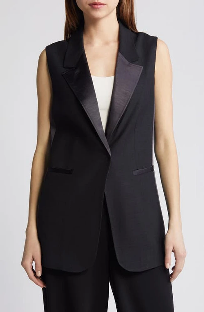 KOBI HALPERIN Helena Vest in Black at Nordstrom, Size Small