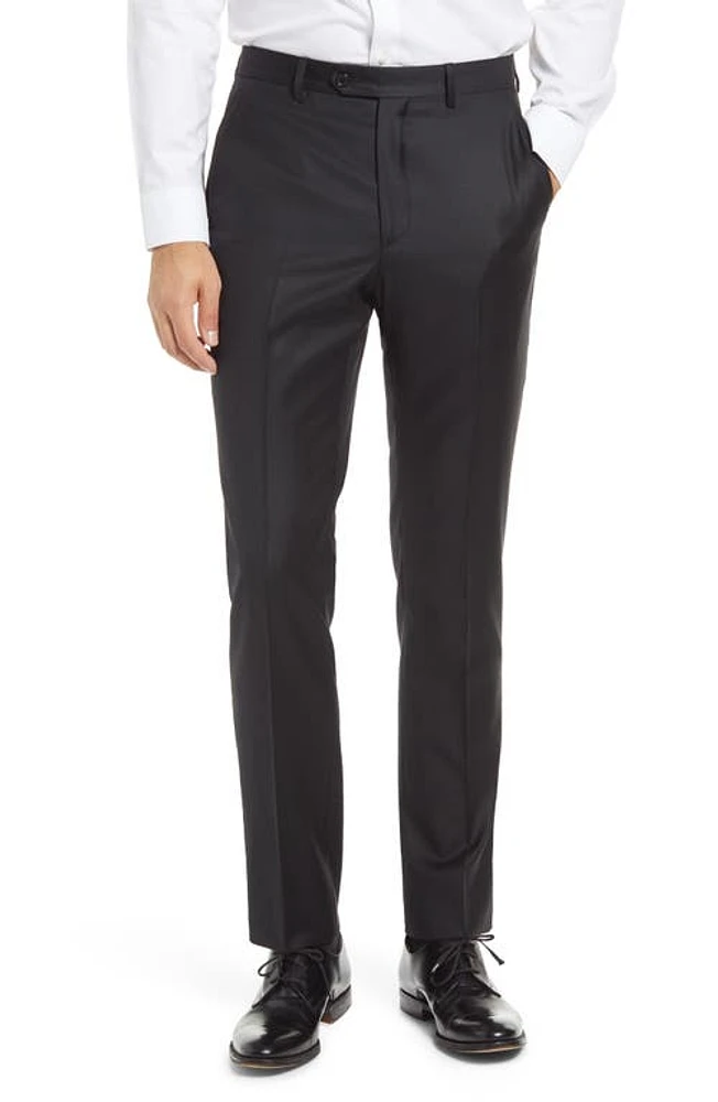 Santorelli Wool Serge Dress Pants at Nordstrom,