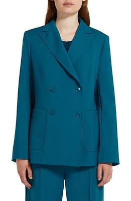 Weekend Max Mara Nervoso Double Breasted Blazer Avio at Nordstrom,