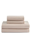 Calvin Klein Pearl Edge 300 Thread Count Sateen Sheet Set in Beige/tan at Nordstrom