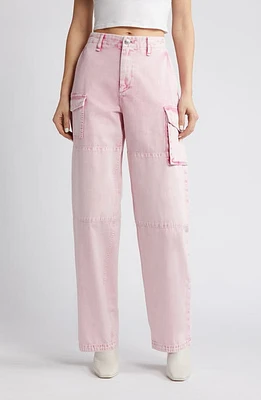 rag & bone Nora Cargo Jeans Pinkacid at Nordstrom,