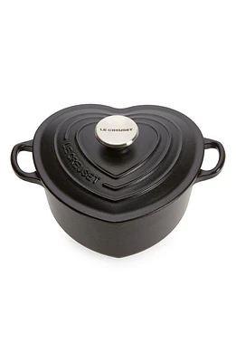 Le Creuset Signature Heart Baking Dish in Licorice at Nordstrom