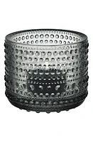 Iittala Kastehelmi Tealight Candleholder in Grey at Nordstrom