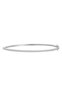 Bony Levy Diamond Bangle in 18K White Gold at Nordstrom, Size 7