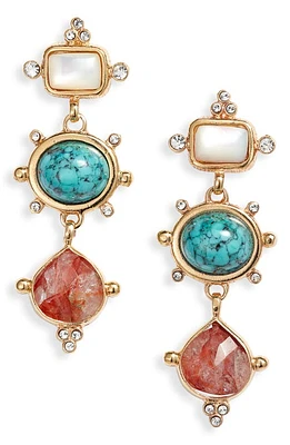 Gas Bijoux Tiki Drop Earrings in Multi at Nordstrom