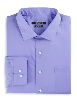 Synrgy by DXL Performance Solid Dress Shirt at Nordstrom,