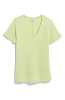 vineyard vines V-Neck Linen T-Shirt at Nordstrom,