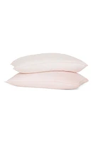 Buffy Breeze Eucalyptus Pillowcases in Blush Mini Stripe at Nordstrom, Size King