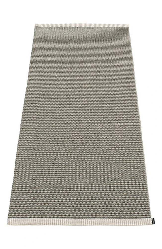 PAPPELINA Mono Rug in Charcoal at Nordstrom