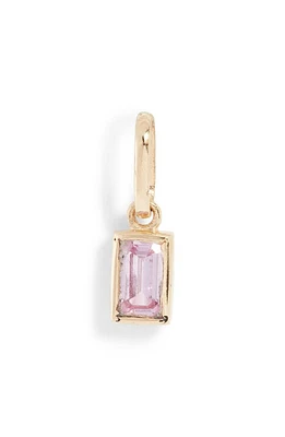 Anzie Carr Pendant Charm in Pink Sapphire at Nordstrom