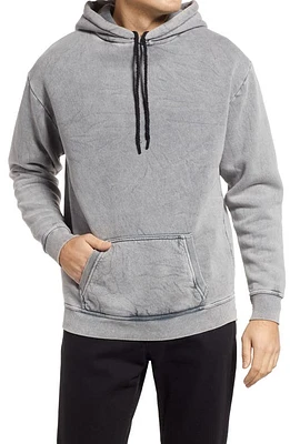 Stone Rose Cotton Fleece Hoodie in Grey at Nordstrom, Size 1