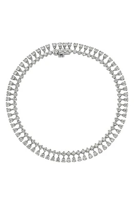 Bony Levy Liora 18K Gold Diamond Fringe Tennis Bracelet in 18K White Gold at Nordstrom, Size 7