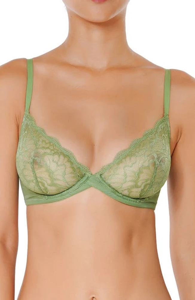 Huit Lenna Green Lace Underwire Bra at Nordstrom,