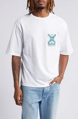 Native Youth Embroidered Cotton T-Shirt White at Nordstrom,