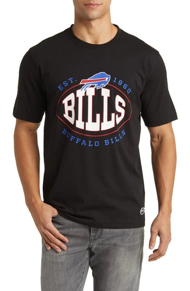 BOSS x NFL Stretch Cotton Graphic T-Shirt Buffalo Bills Black at Nordstrom,