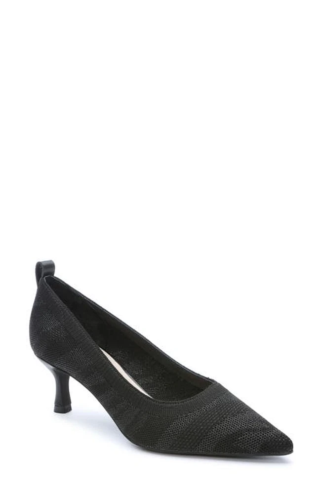 Sanctuary Pep It Up Knit Pump Black Camo at Nordstrom,