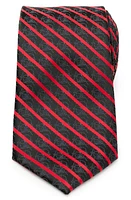 Cufflinks, Inc. x Star Wars Vader Stripe Silk Blend Tie in Black at Nordstrom