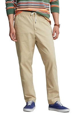 Polo Ralph Lauren Stretch Cotton Drawstring Pants Khaki at Nordstrom,