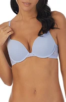 On Gossamer Sleek Micro Lace Underwire Convertible Push-Up Bra at Nordstrom,