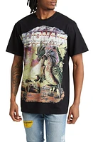 Billionaire Boys Club Oversize Fire Graphic T-Shirt in Black at Nordstrom, Size Medium