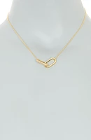 Pavé Link Pendant Necklace