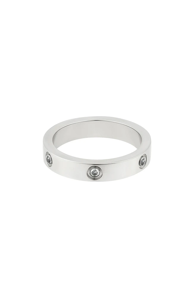 Cubic Zirconia Band Ring