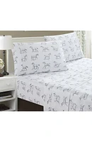 Horse Print 400 Thread Count Cotton Sheet Set