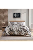 Abstract Leopard Print Comforter Set