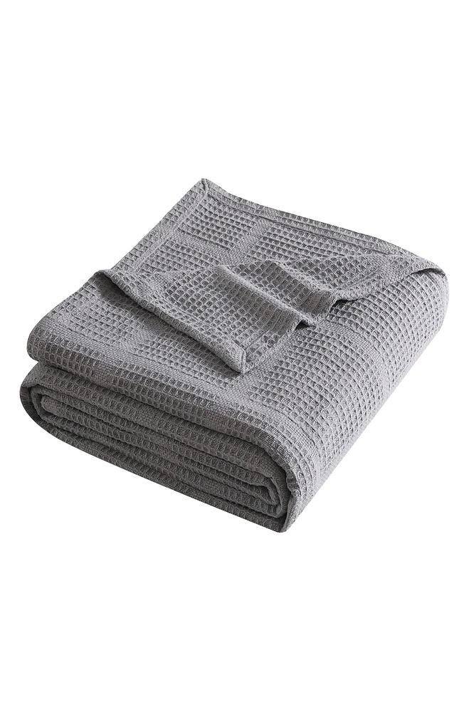 Essentials Waffle Stitch Blanket