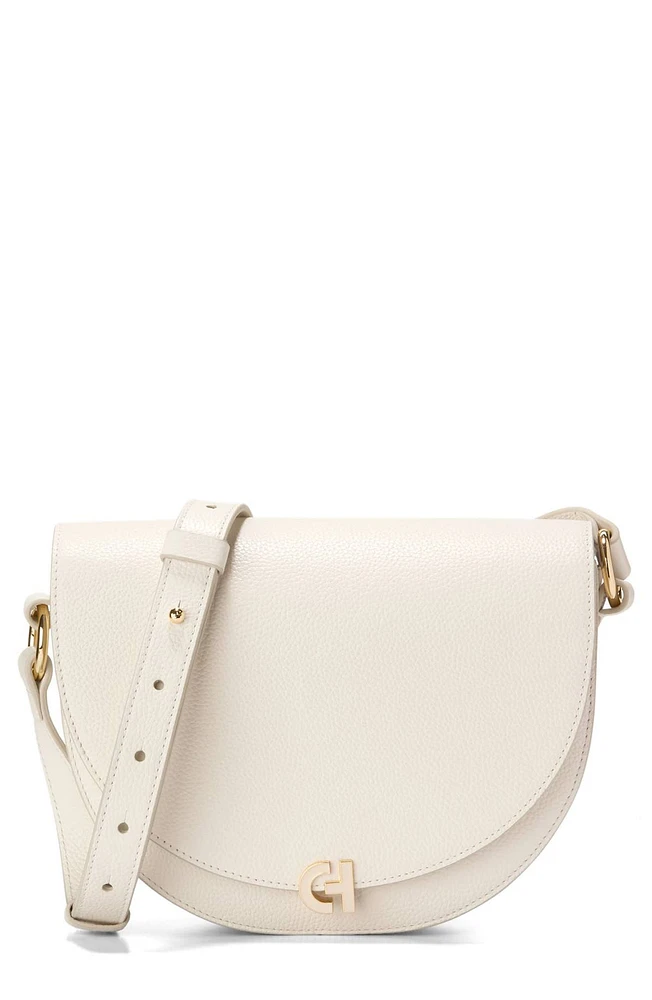 Evie Leather Saddle Bag