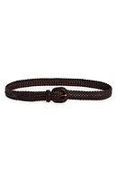 Woven Leather Belt