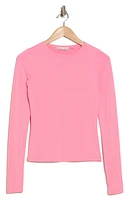 Delaina Long Sleeve Silk T-Shirt