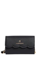 Ruthie Scallop Flap Wallet on a Chain