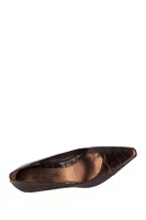 Chiffon Pointed Toe Pump - Multiple Widths Available
