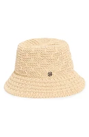 Open Breeze Straw Bucket Hat