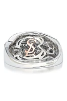 Sterling Silver Pave Set CZ Ring