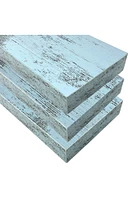 Set of 3 Rustic Wood Floating Shelf