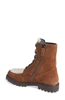 Isaac Genuine Shearling Moc Toe Boot