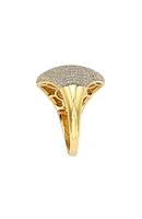 Pavé Cubic Zirconia Ring