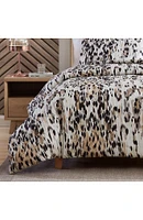 Abstract Leopard Print Comforter Set