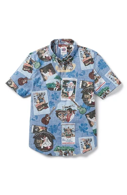 Elvis in Hawaii Tailored Fit Short Sleeve Shirt