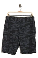 Camo Print Golf Shorts