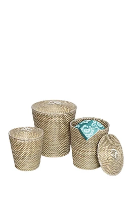 Seagrass Baskets - Set of 3