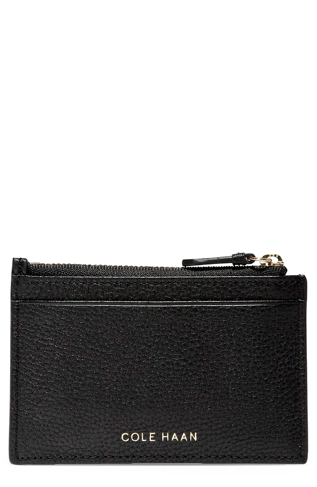 Top Zip Card Case